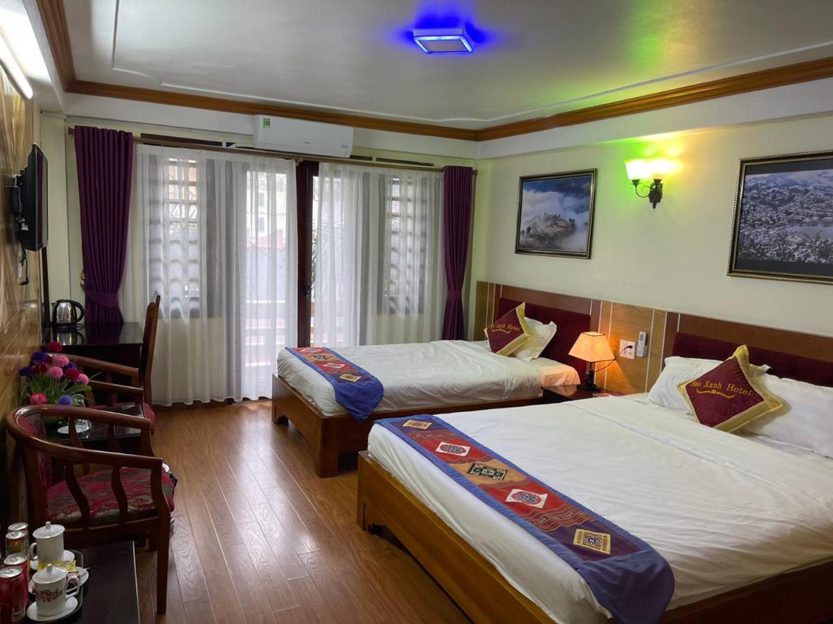 Hotel Sao Xanh Sapa Exteriör bild