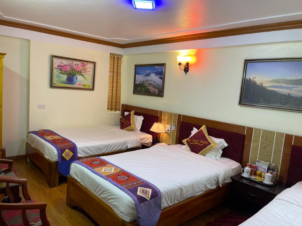 Hotel Sao Xanh Sapa Exteriör bild