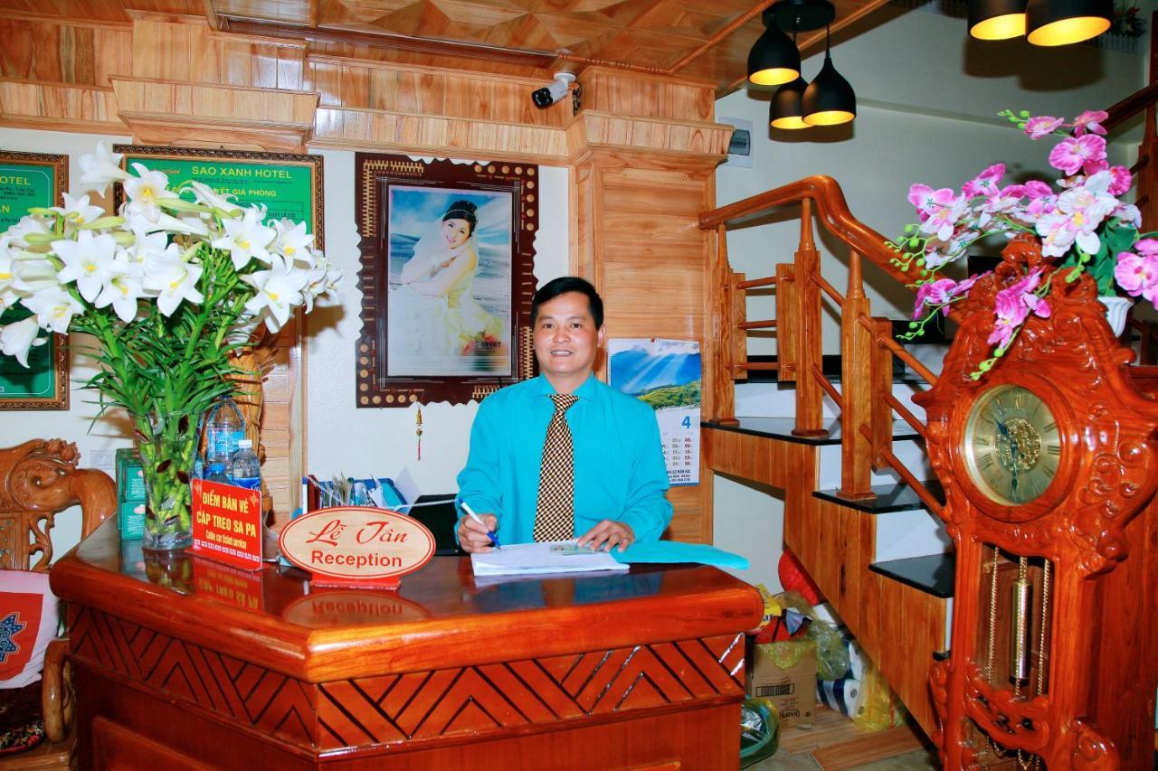Hotel Sao Xanh Sapa Exteriör bild